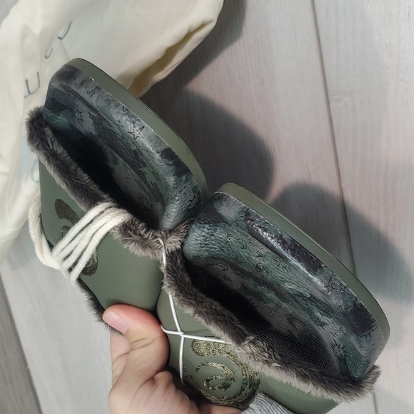 NEW Johnny Was Calme Womens Camo Space Slide Sandals Flip Flop shoes sz 8M - Picture 3 of 8